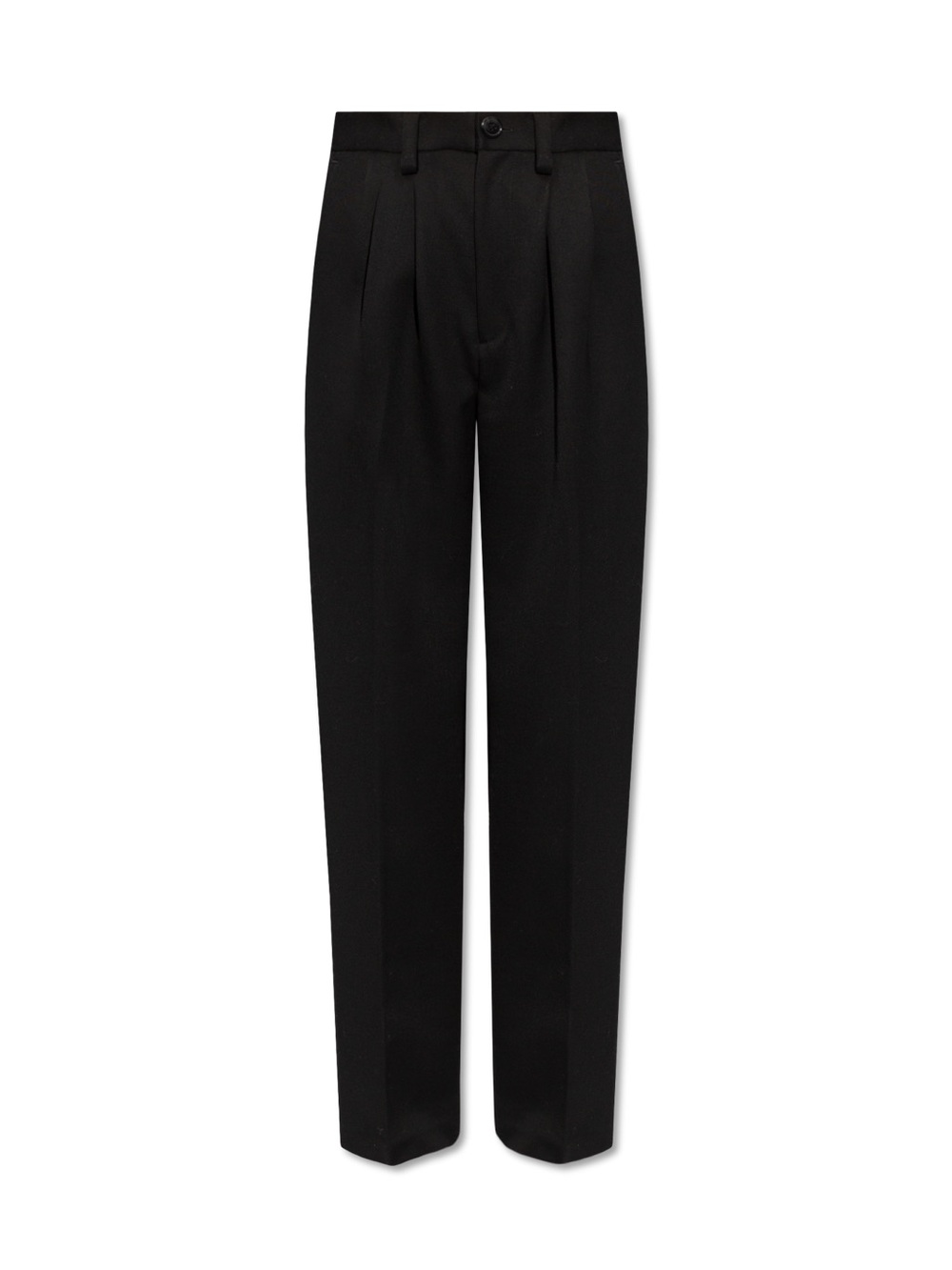 Women’s Anine Bing Elegant Black Pleated Wool Dress Pants - Picture 9 of 10